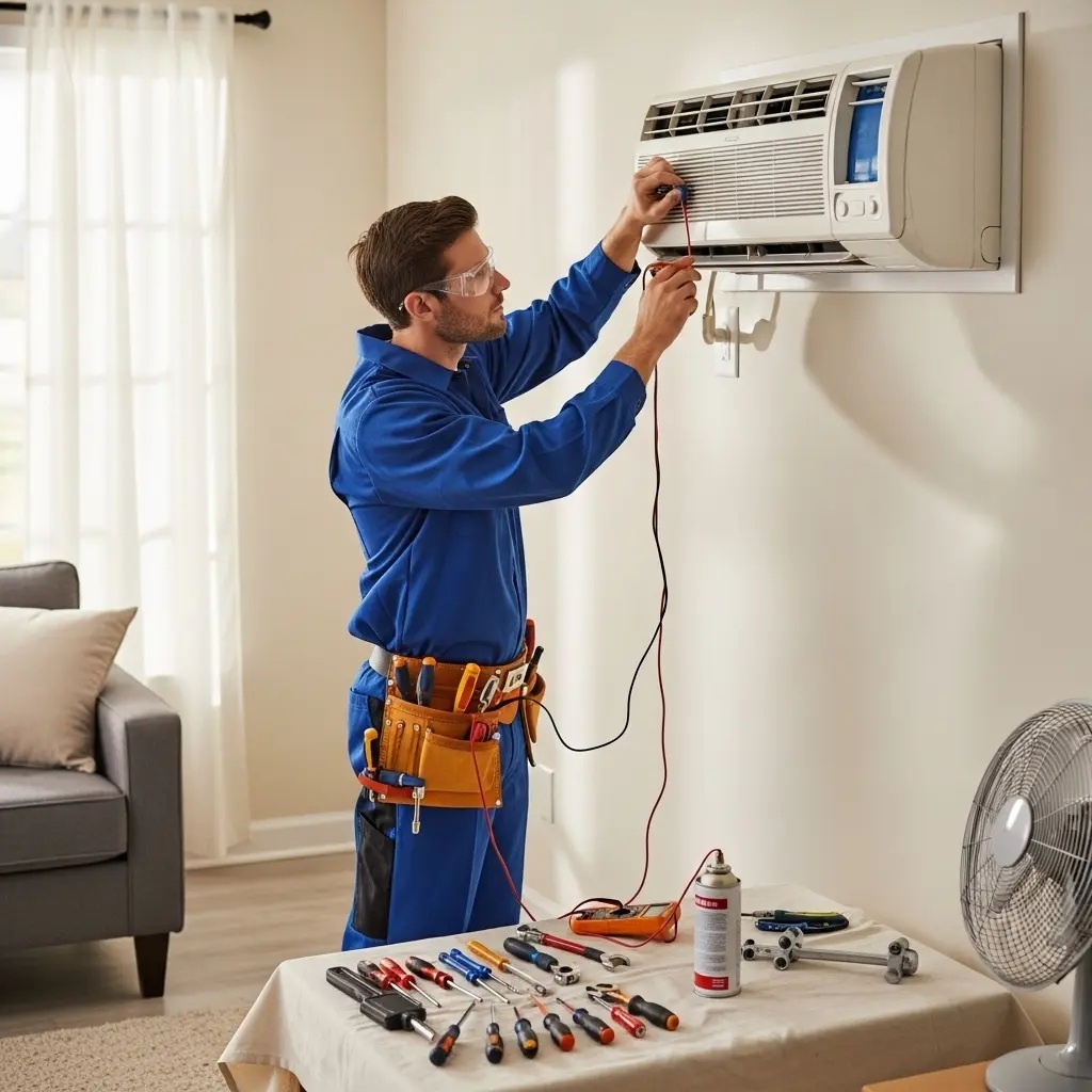 Çamlıdere Tcl Tcl klima gaz dolumu ve bakım – Enerji verimliliği artırıldı. - Teknik servis örneği